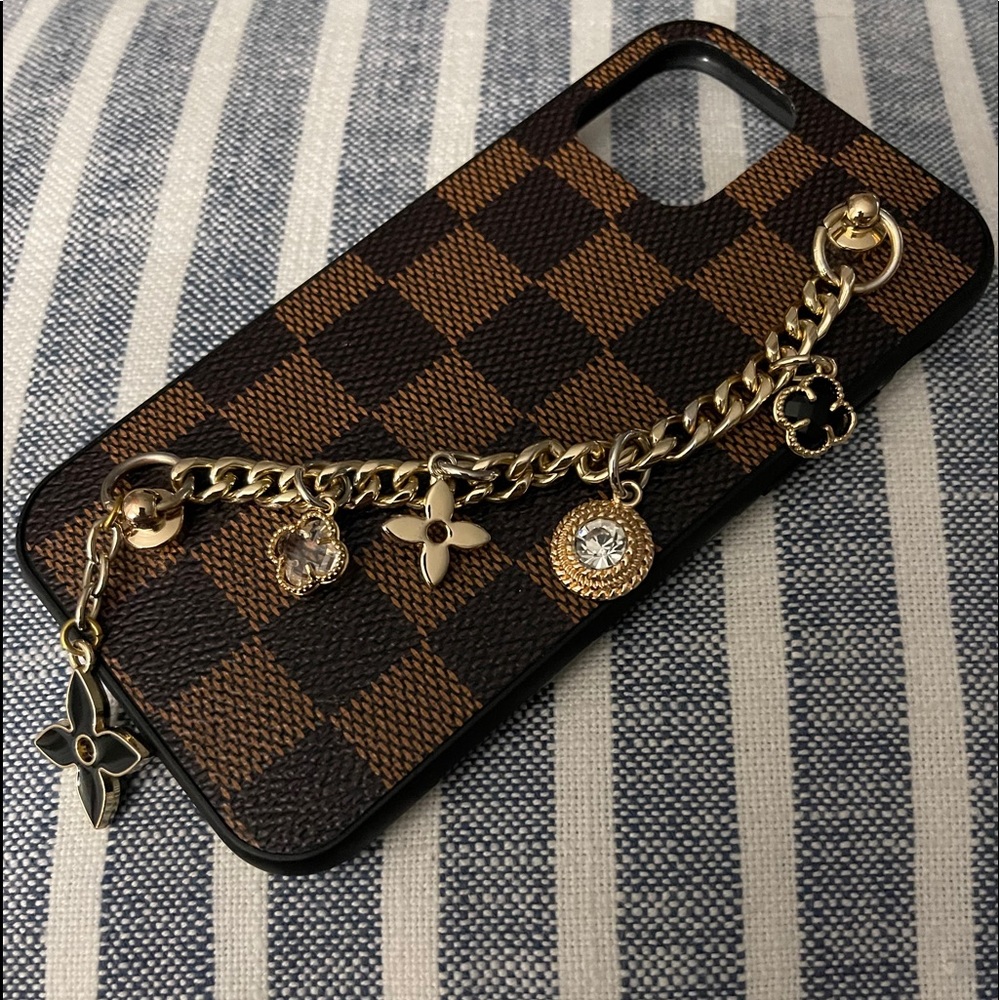 Louis Vuitton Damier Ebene look iPhone 11 Pro case